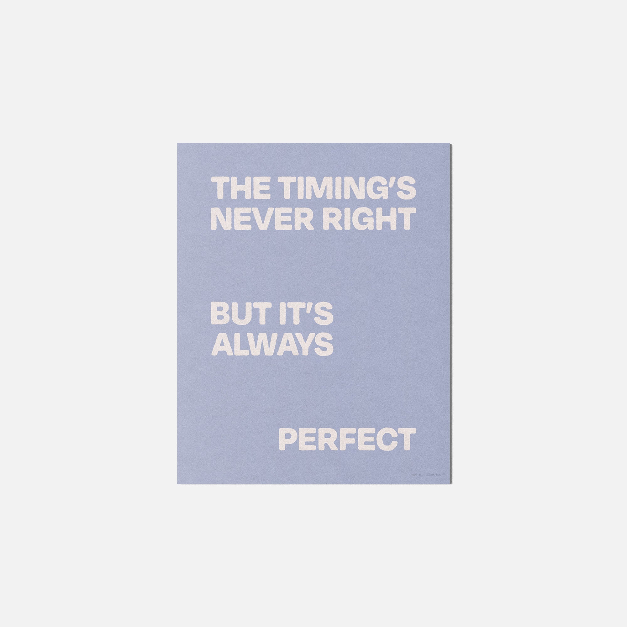 TIMING PRINT