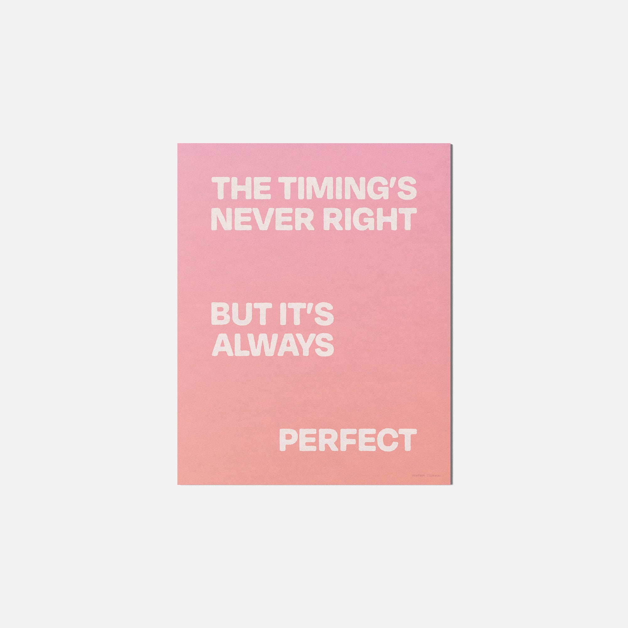 TIMING PRINT