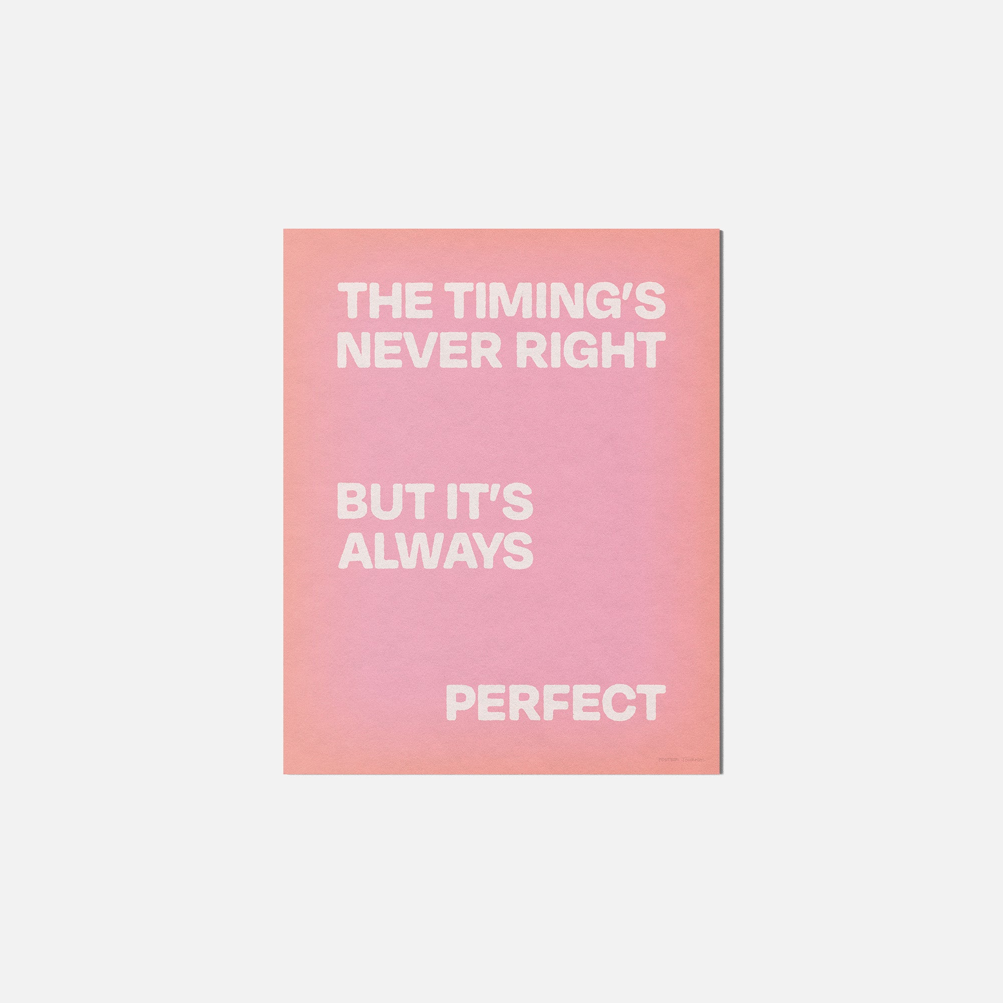TIMING PRINT