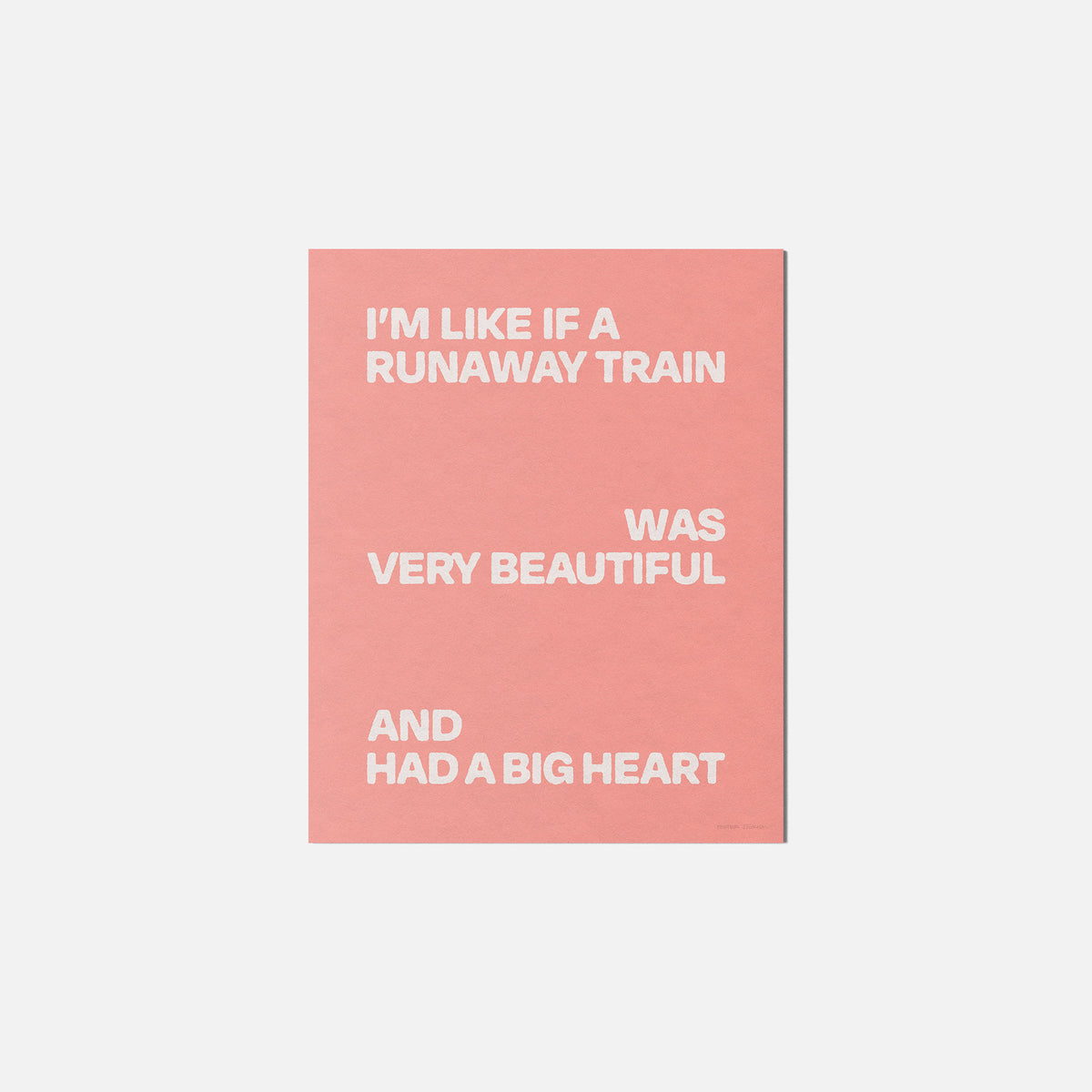 TRAIN PRINT