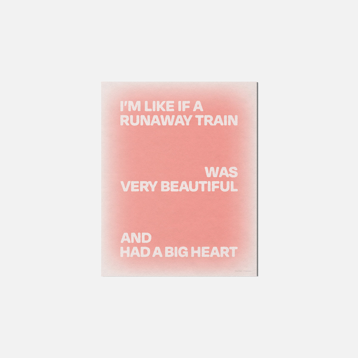 TRAIN PRINT