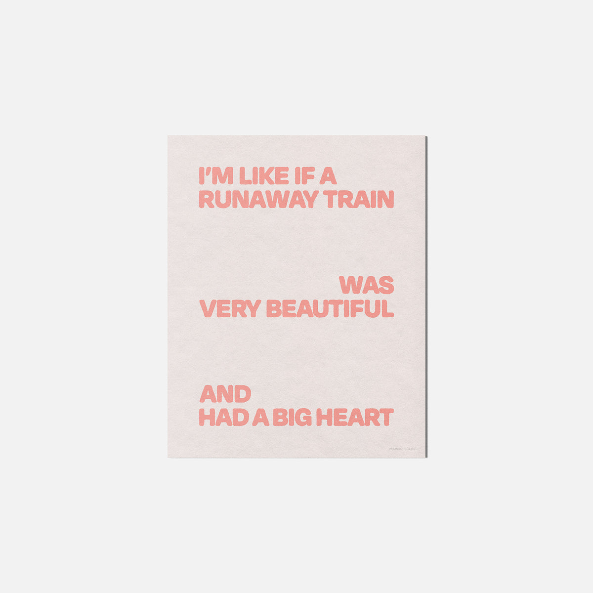 TRAIN PRINT
