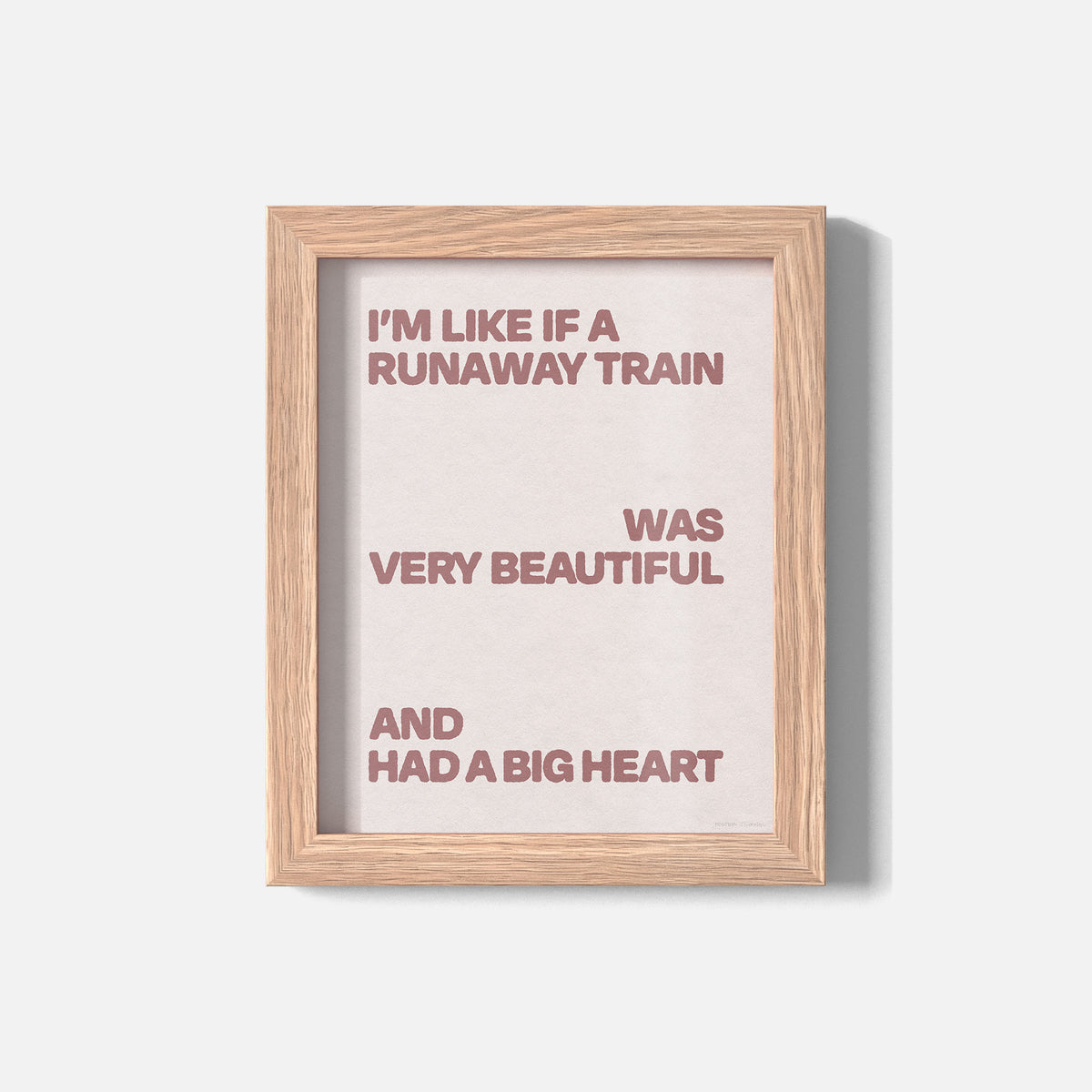 TRAIN PRINT