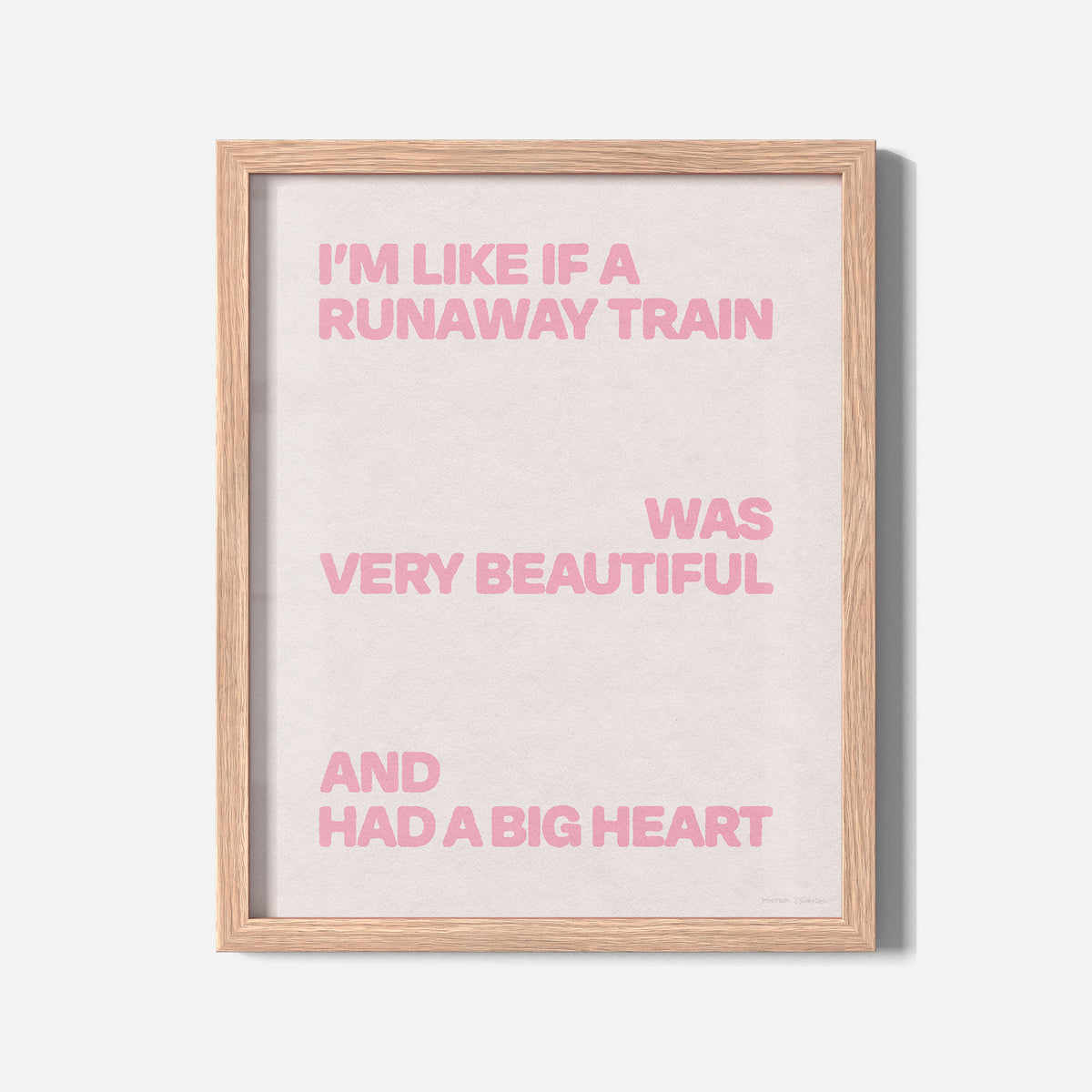 TRAIN PRINT