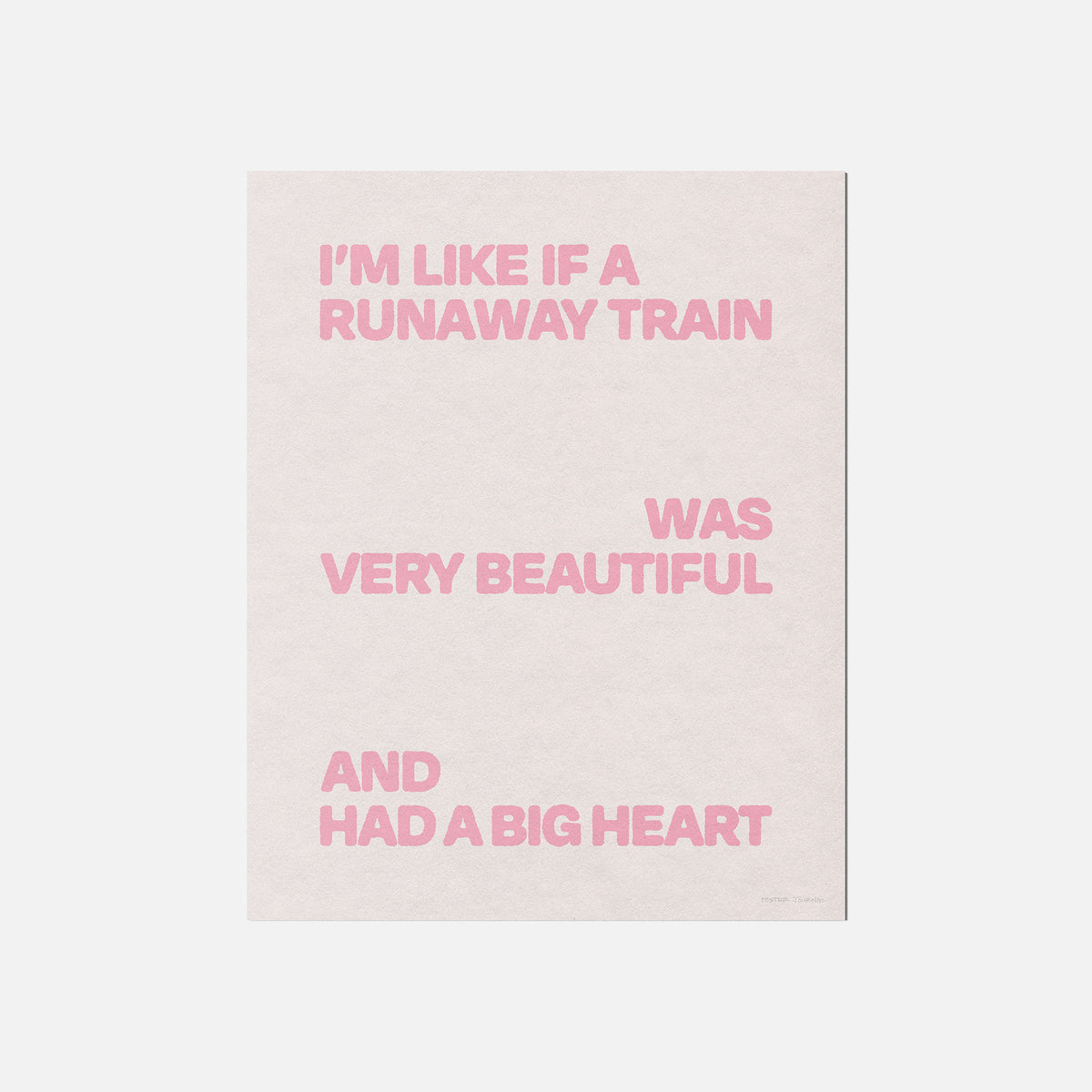TRAIN PRINT
