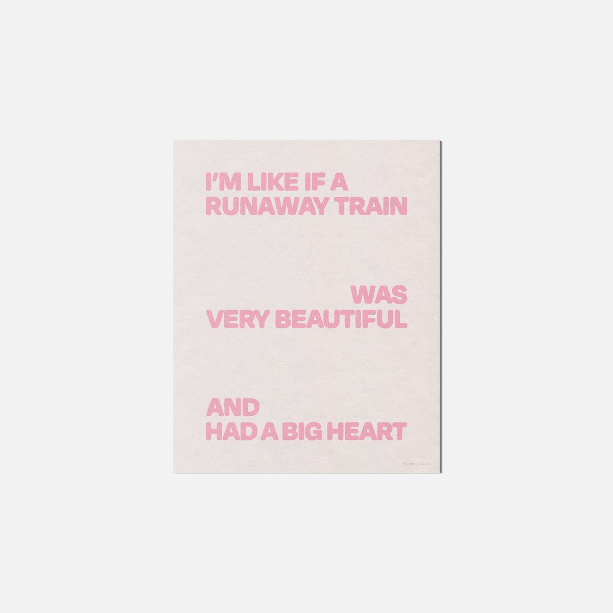 TRAIN PRINT