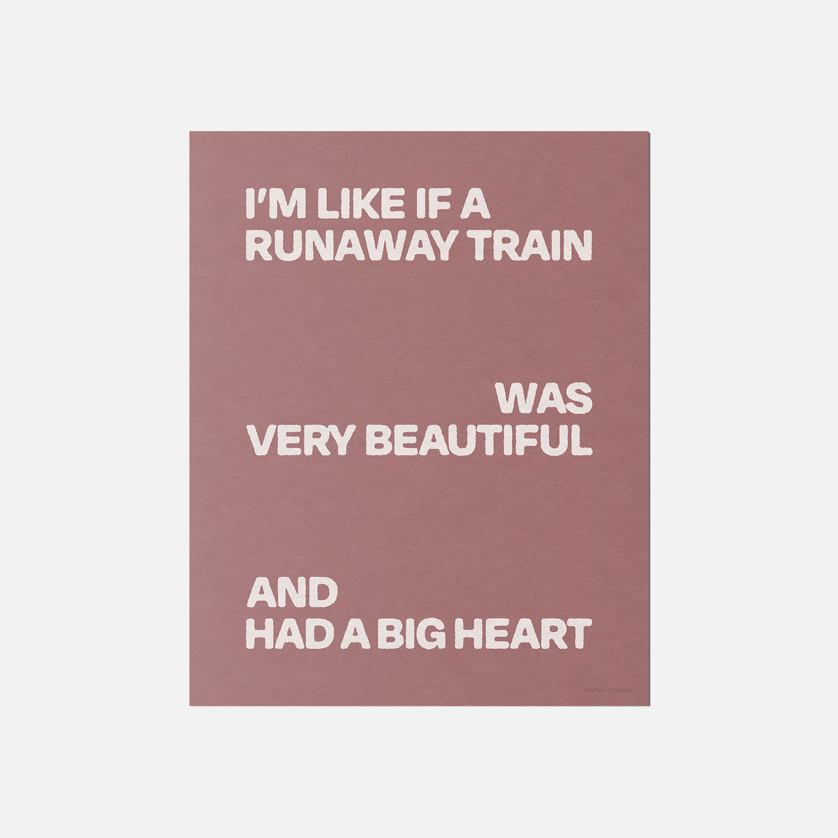 TRAIN PRINT