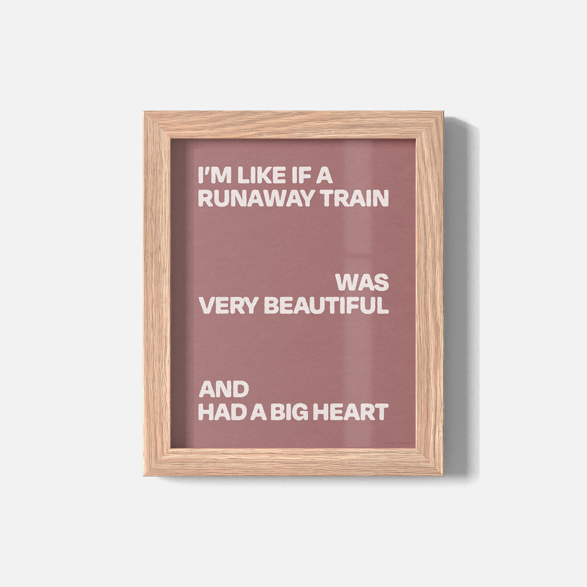TRAIN PRINT