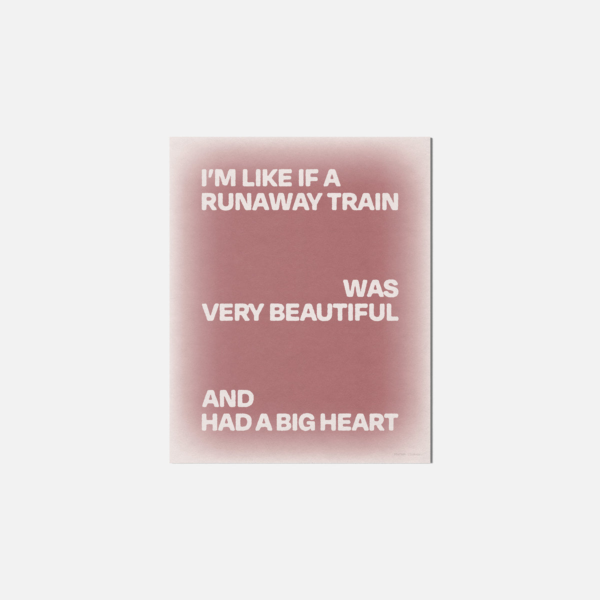 TRAIN PRINT