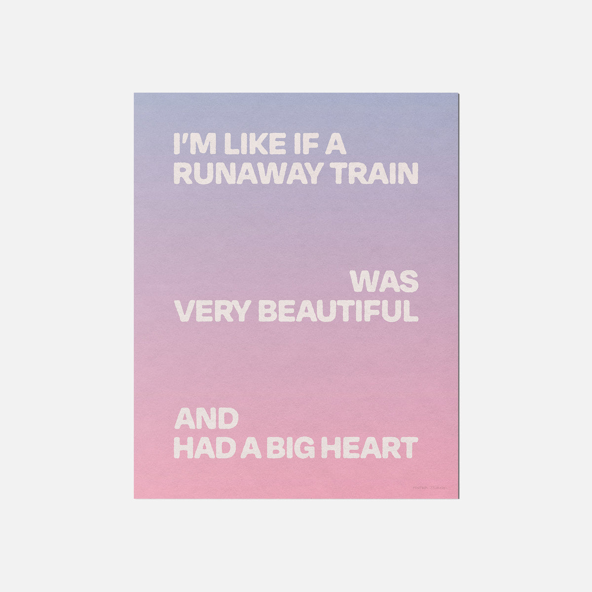 TRAIN PRINT