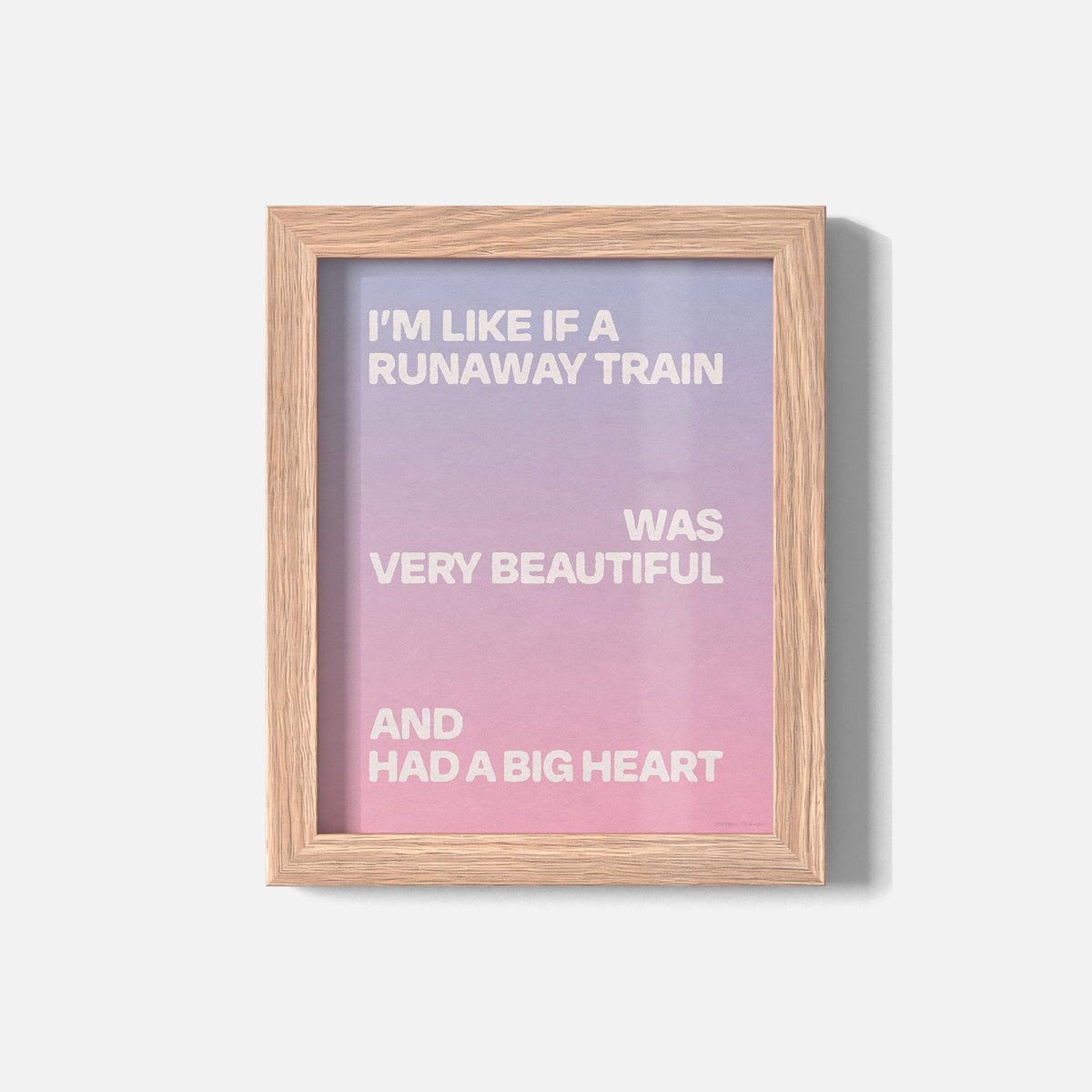 TRAIN PRINT