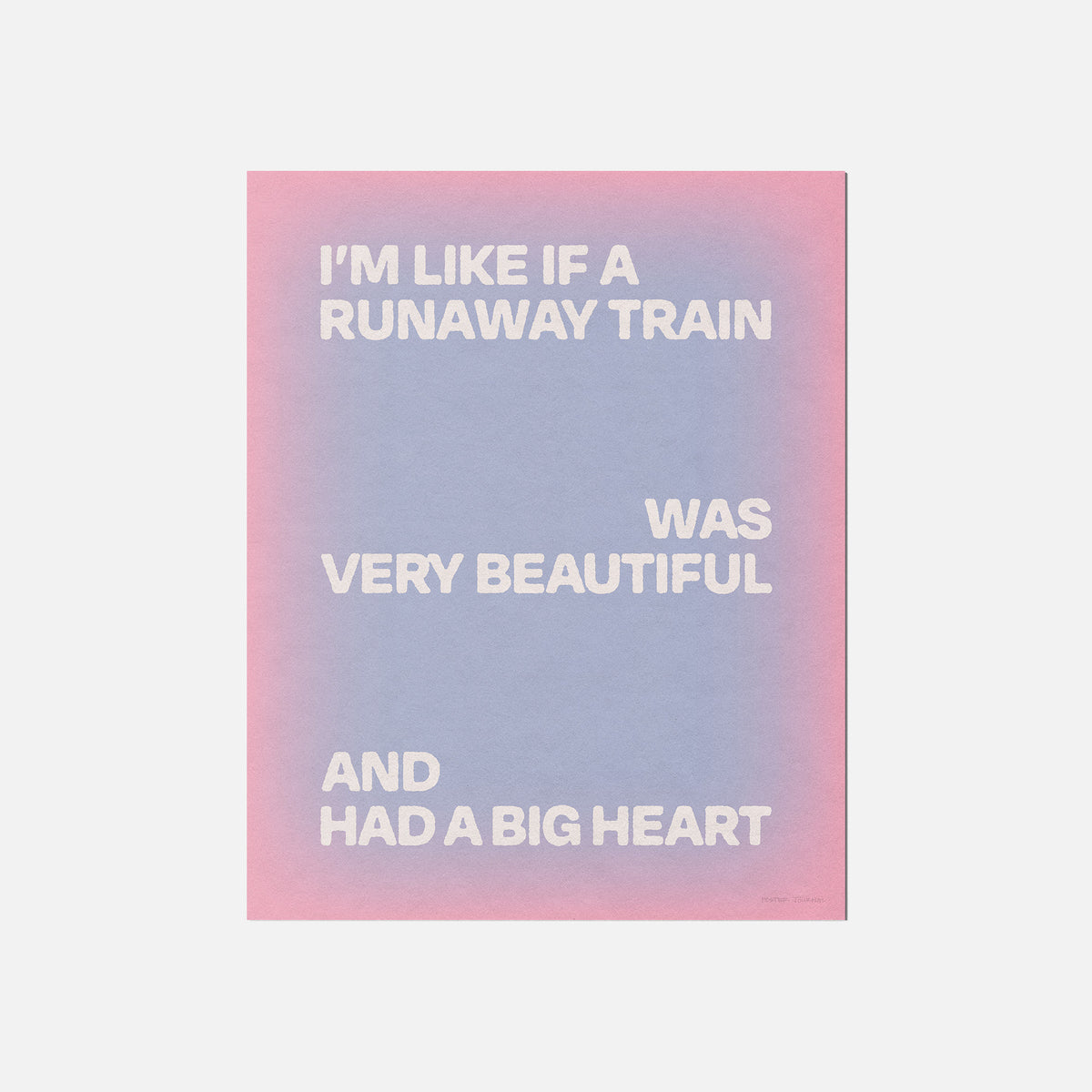 TRAIN PRINT