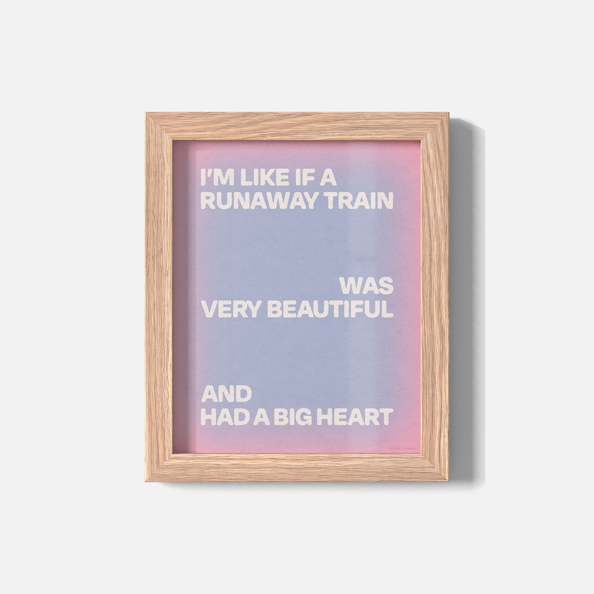 TRAIN PRINT