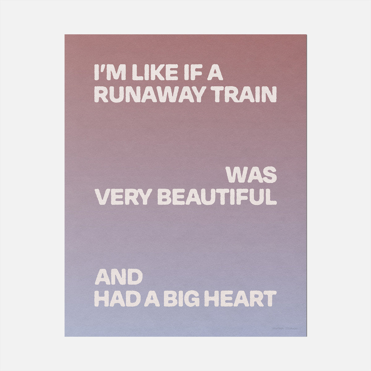 TRAIN PRINT