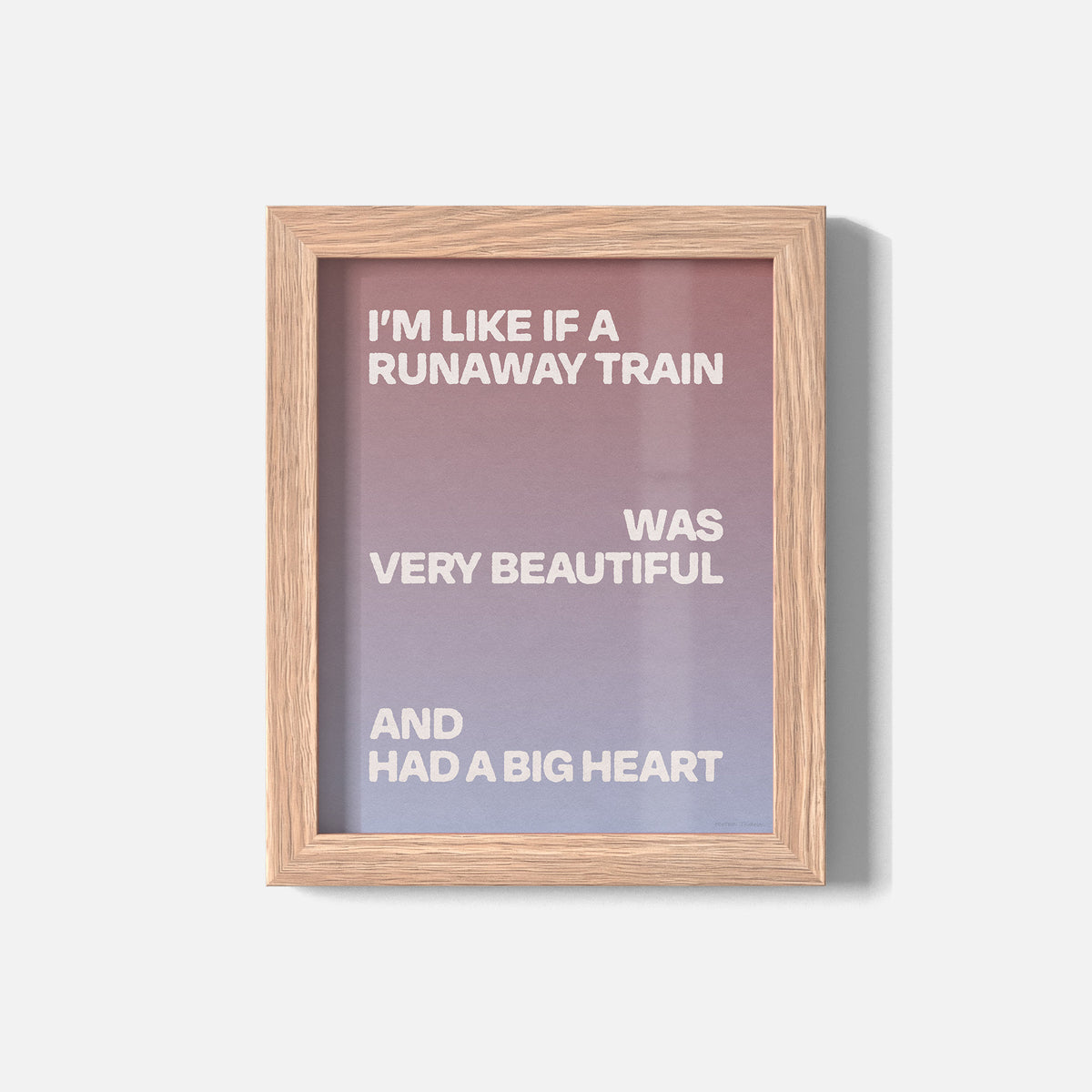 TRAIN PRINT