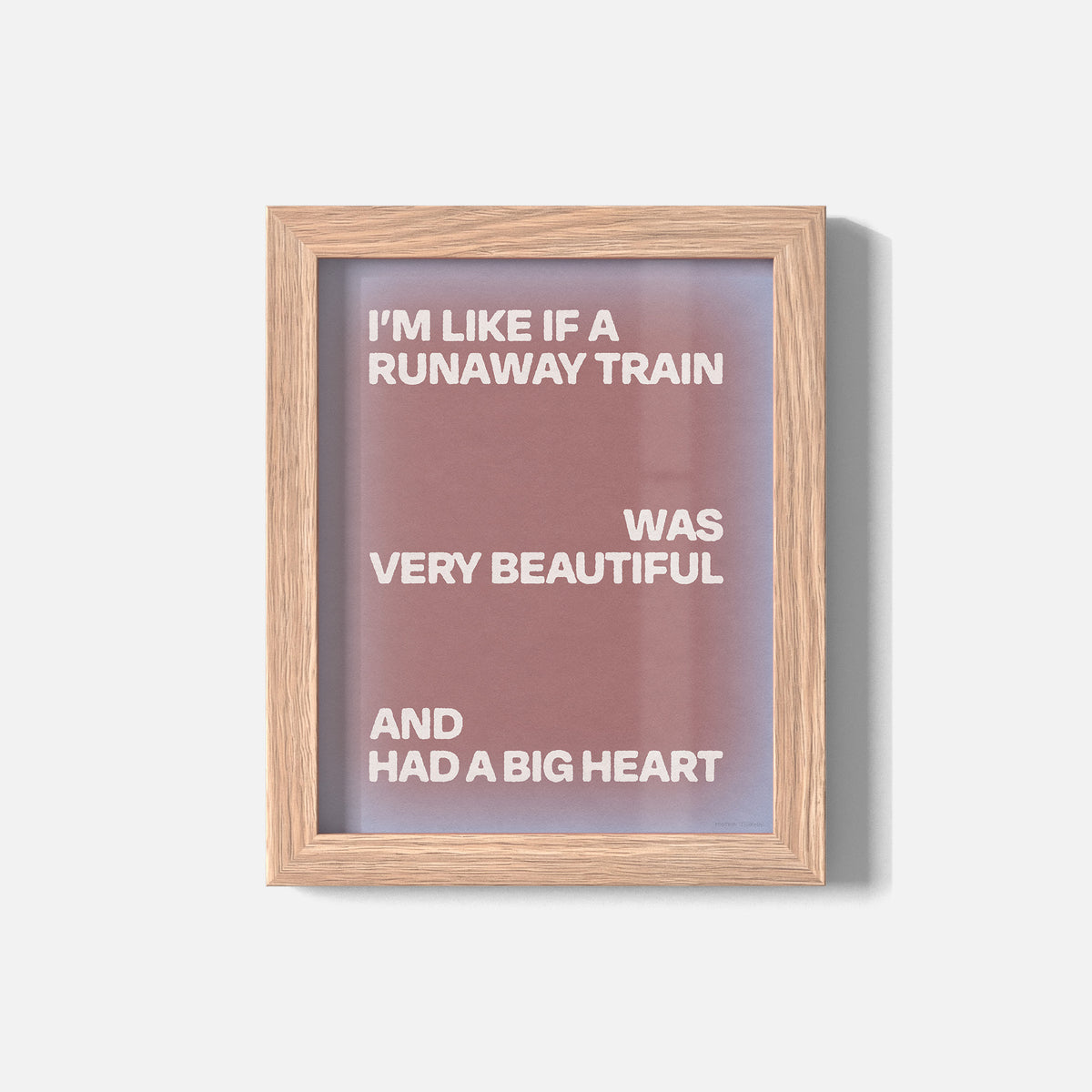 TRAIN PRINT