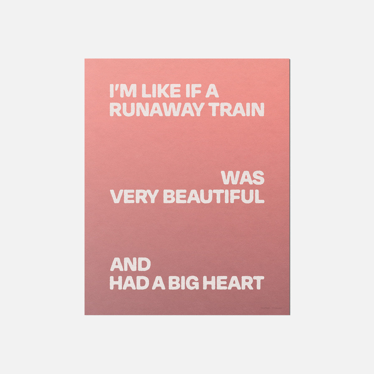 TRAIN PRINT