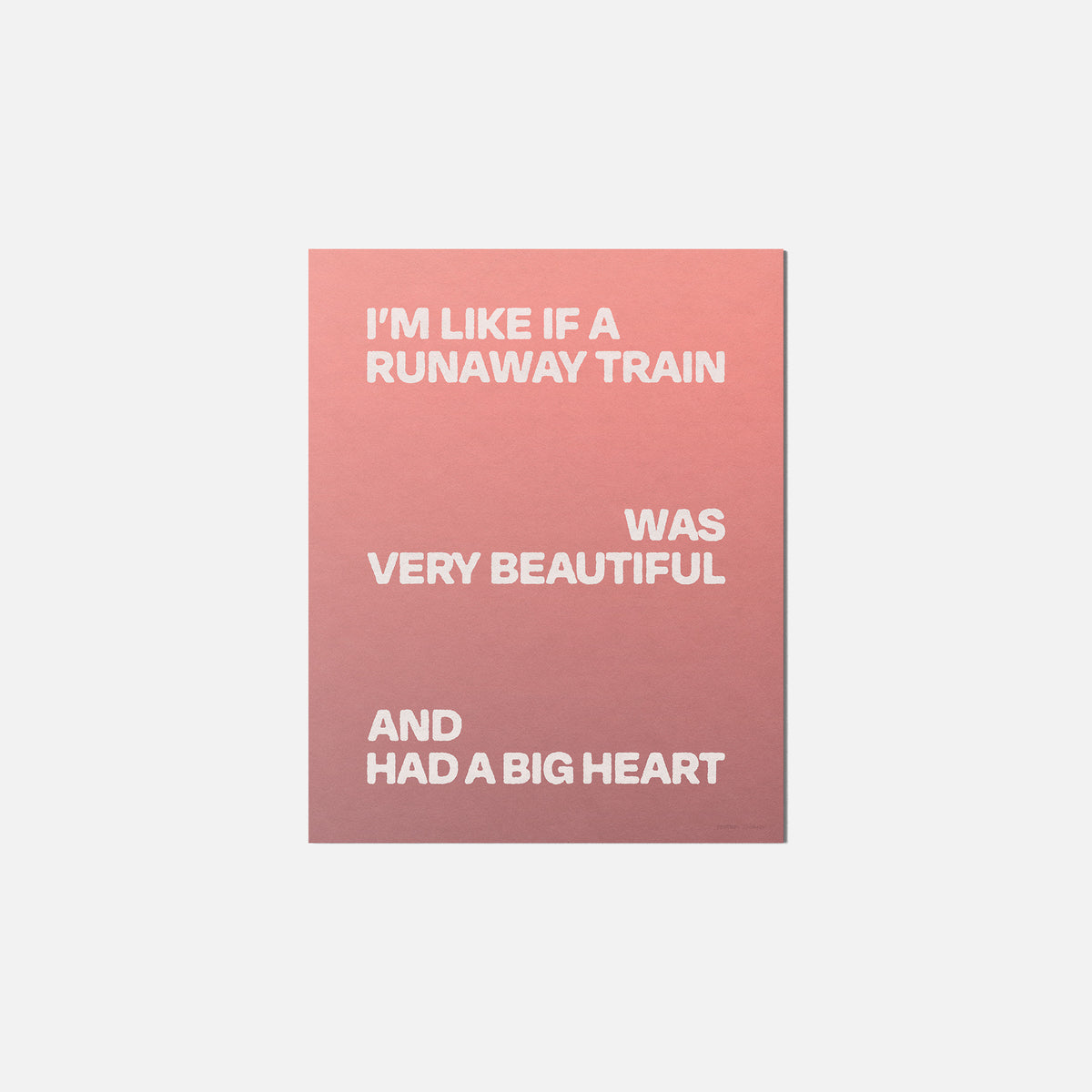 TRAIN PRINT