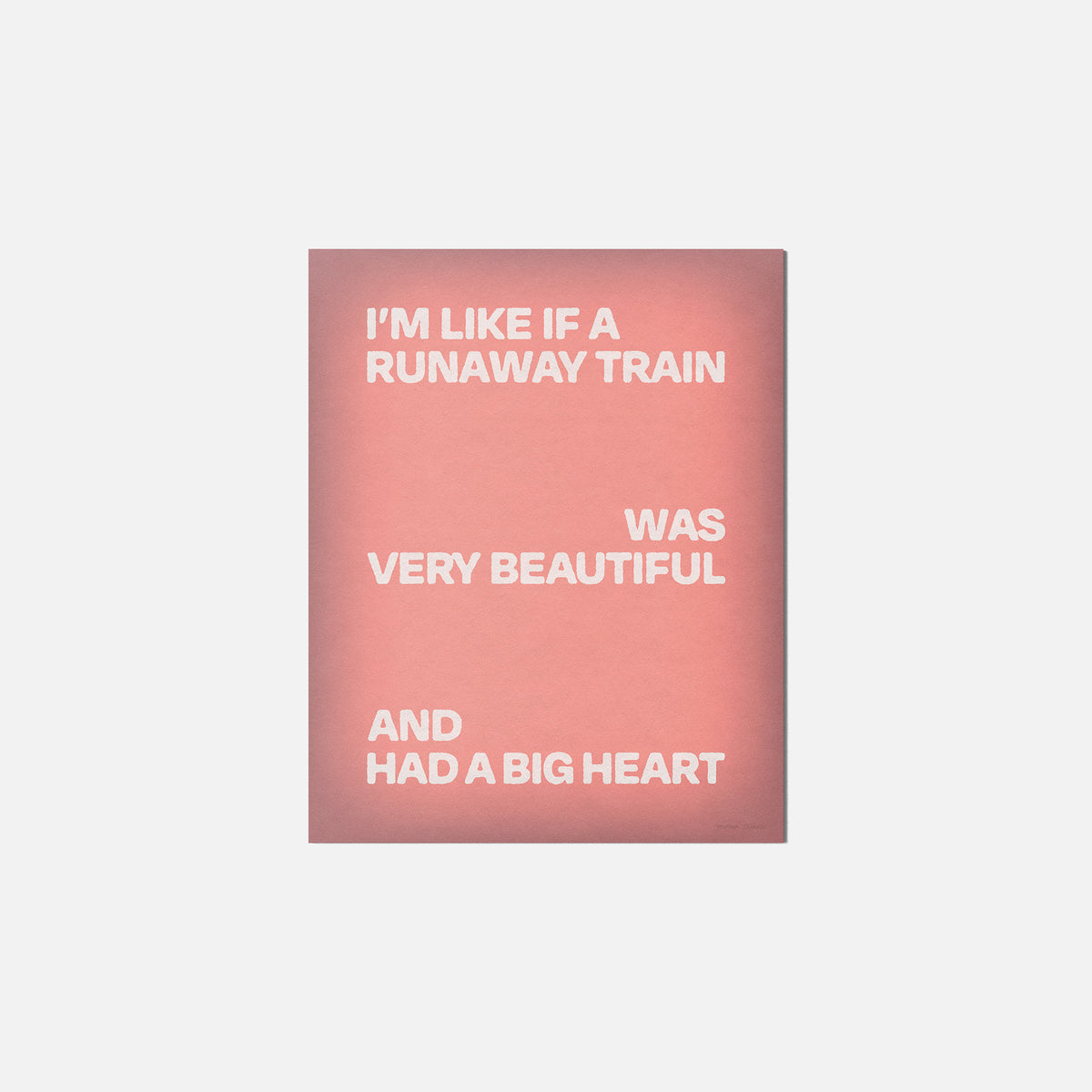 TRAIN PRINT