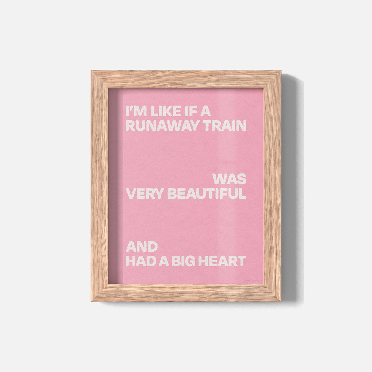 TRAIN PRINT