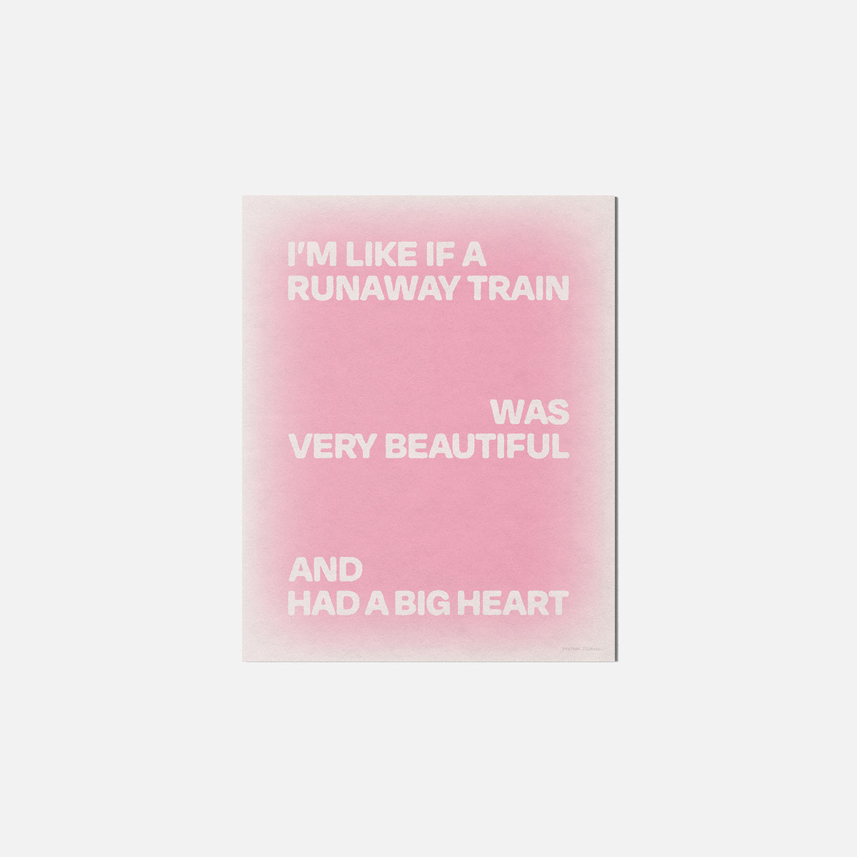 TRAIN PRINT
