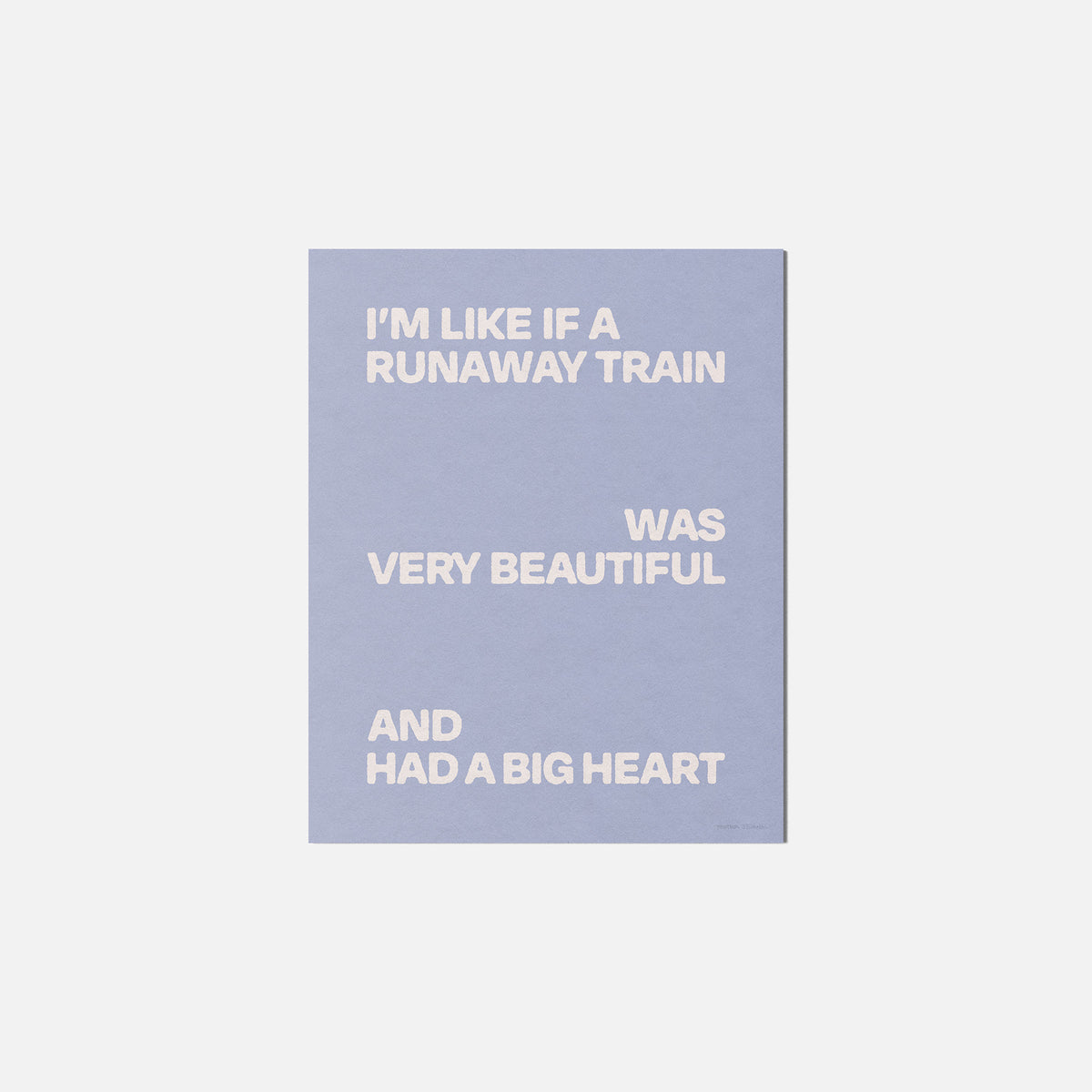 TRAIN PRINT