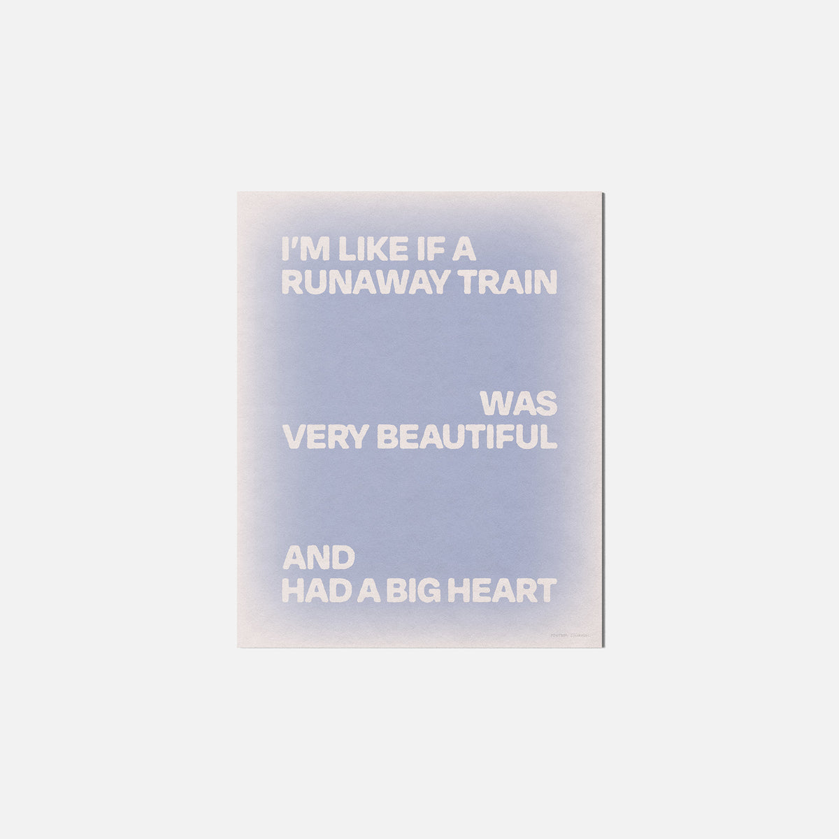 TRAIN PRINT
