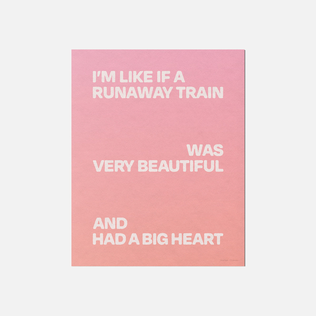 TRAIN PRINT