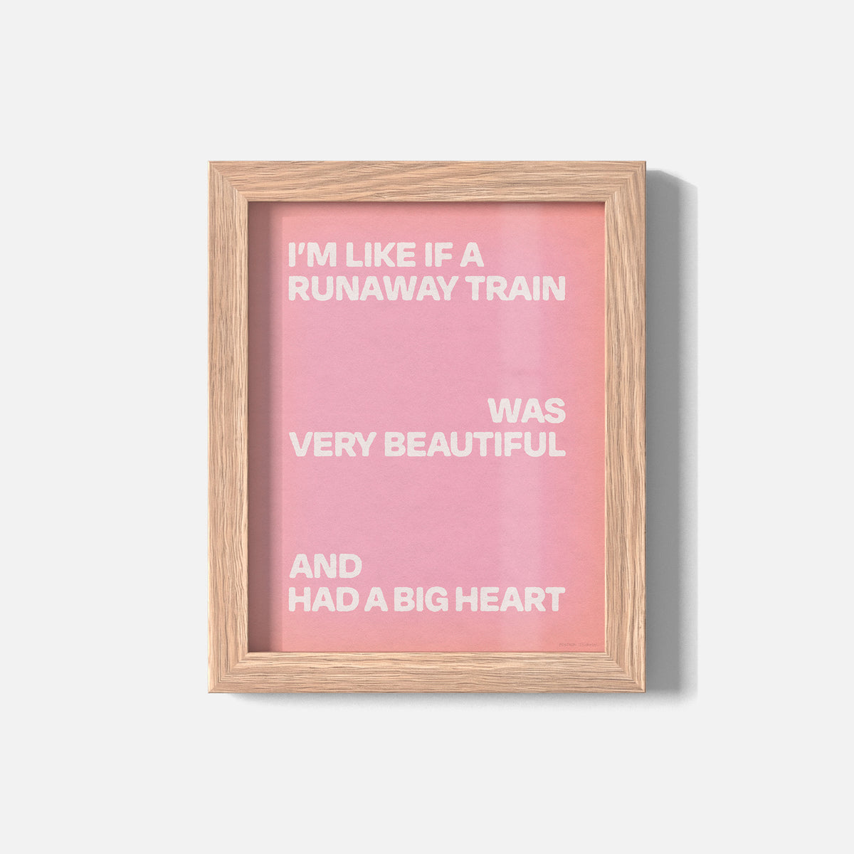 TRAIN PRINT