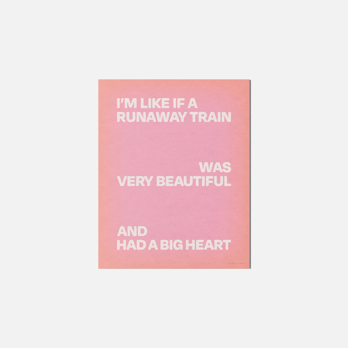 TRAIN PRINT