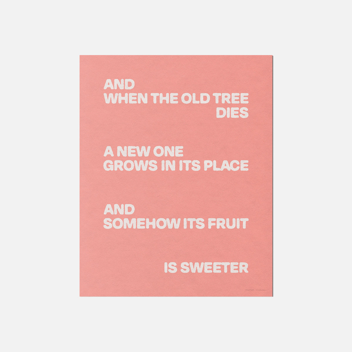 TREE PRINT