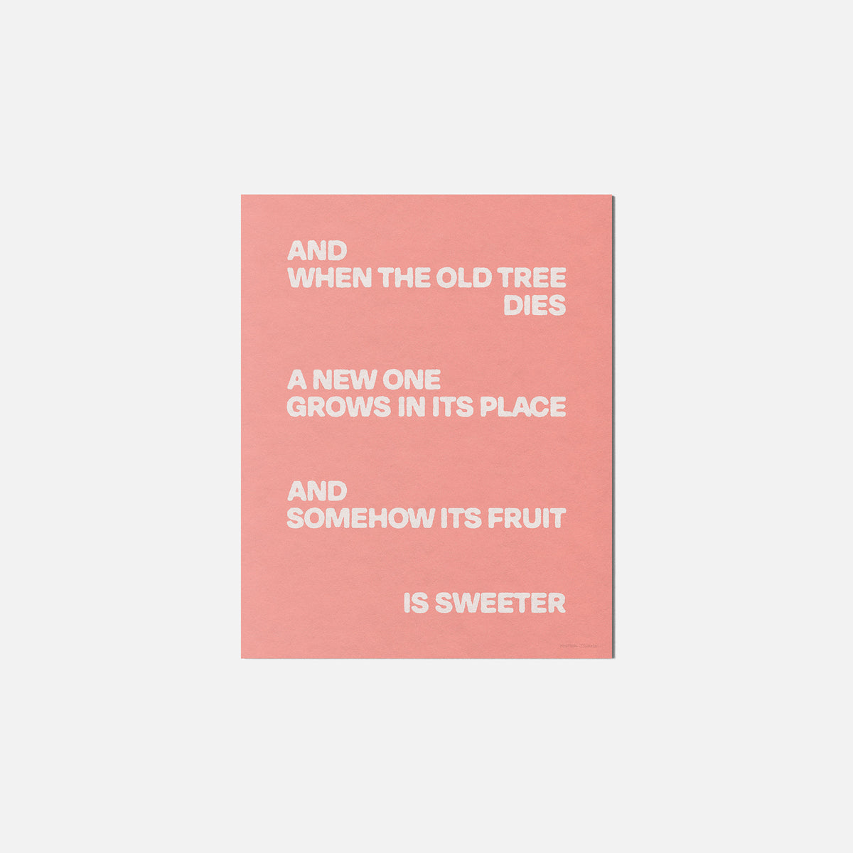 TREE PRINT