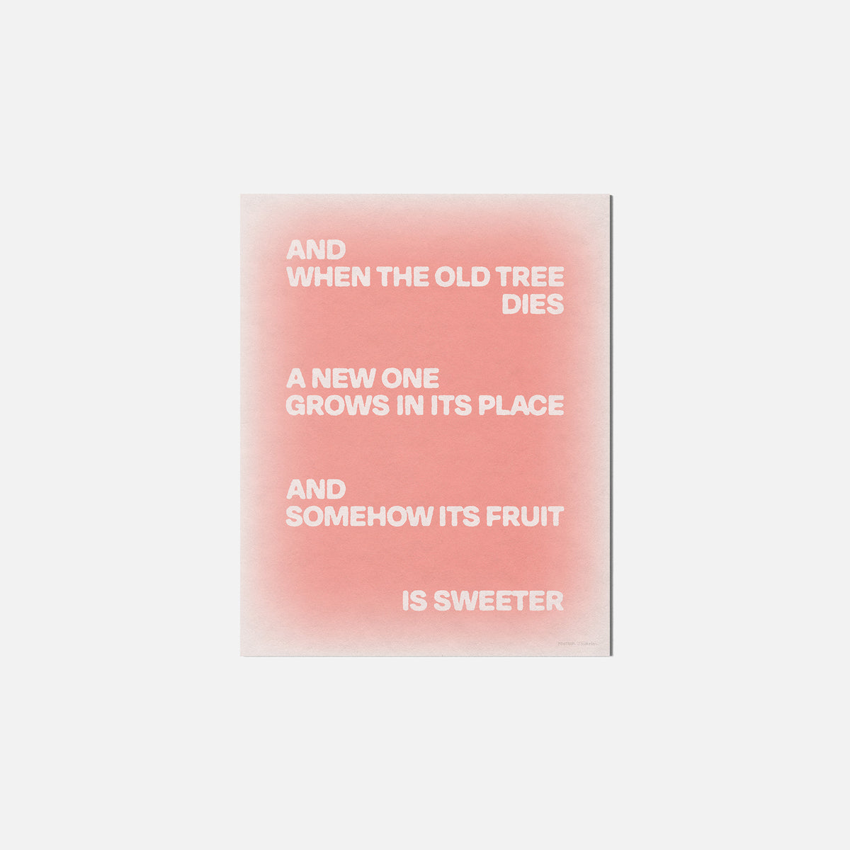 TREE PRINT