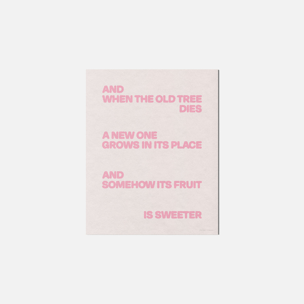 TREE PRINT