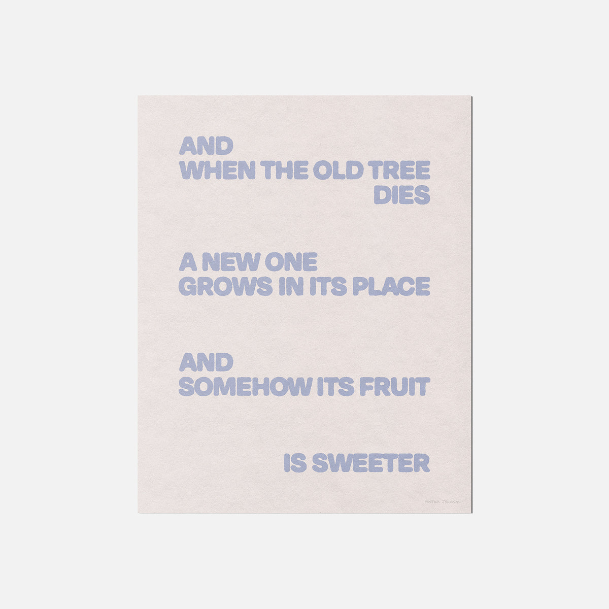 TREE PRINT