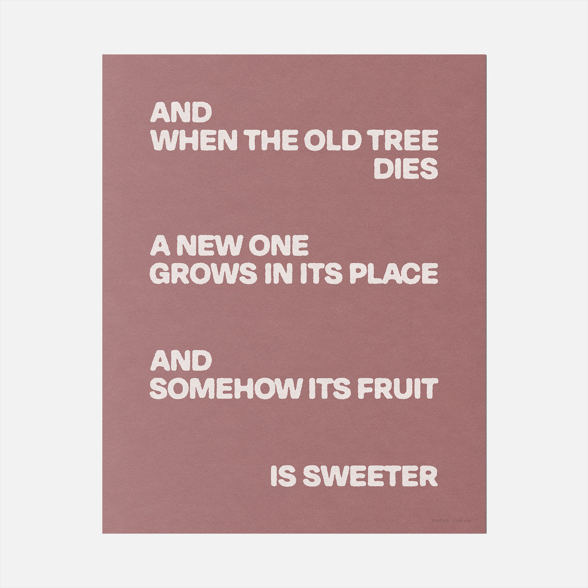 TREE PRINT