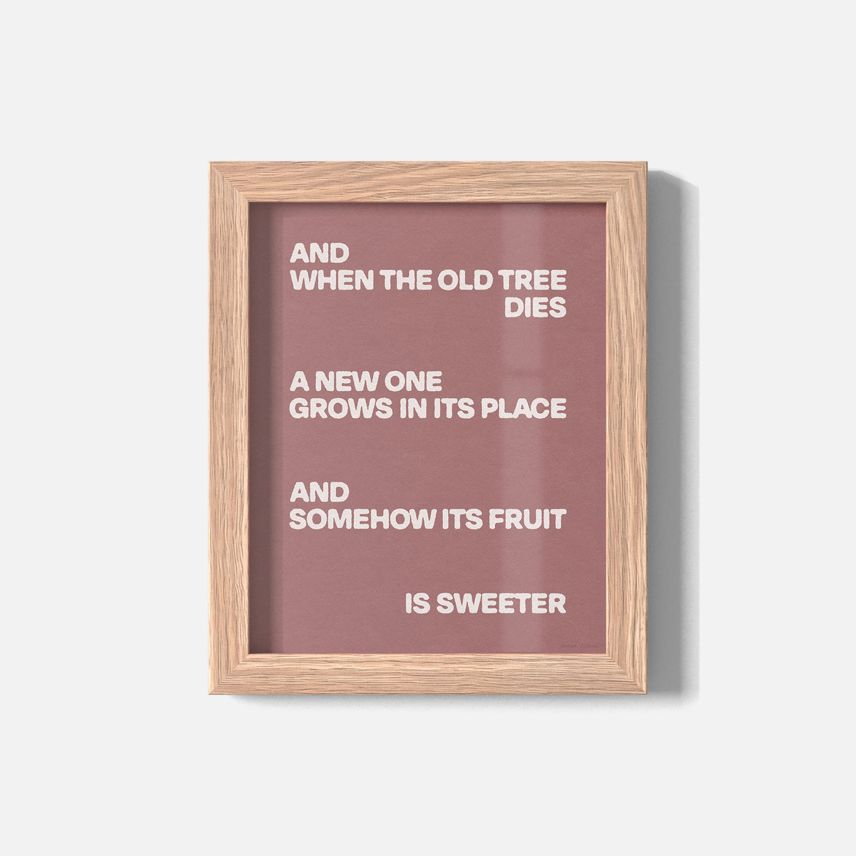 TREE PRINT
