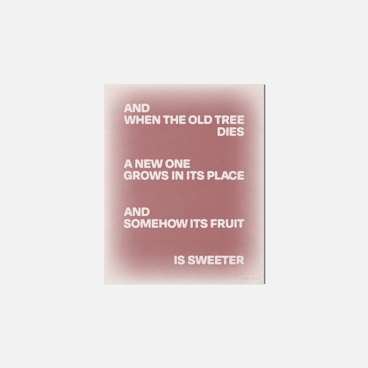 TREE PRINT