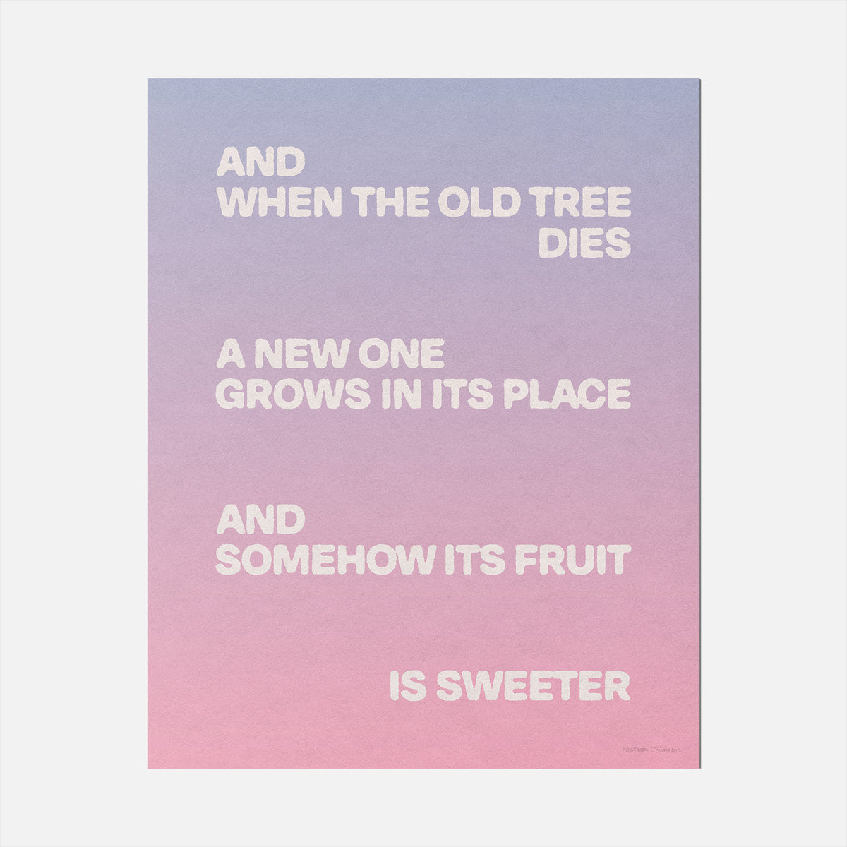 TREE PRINT