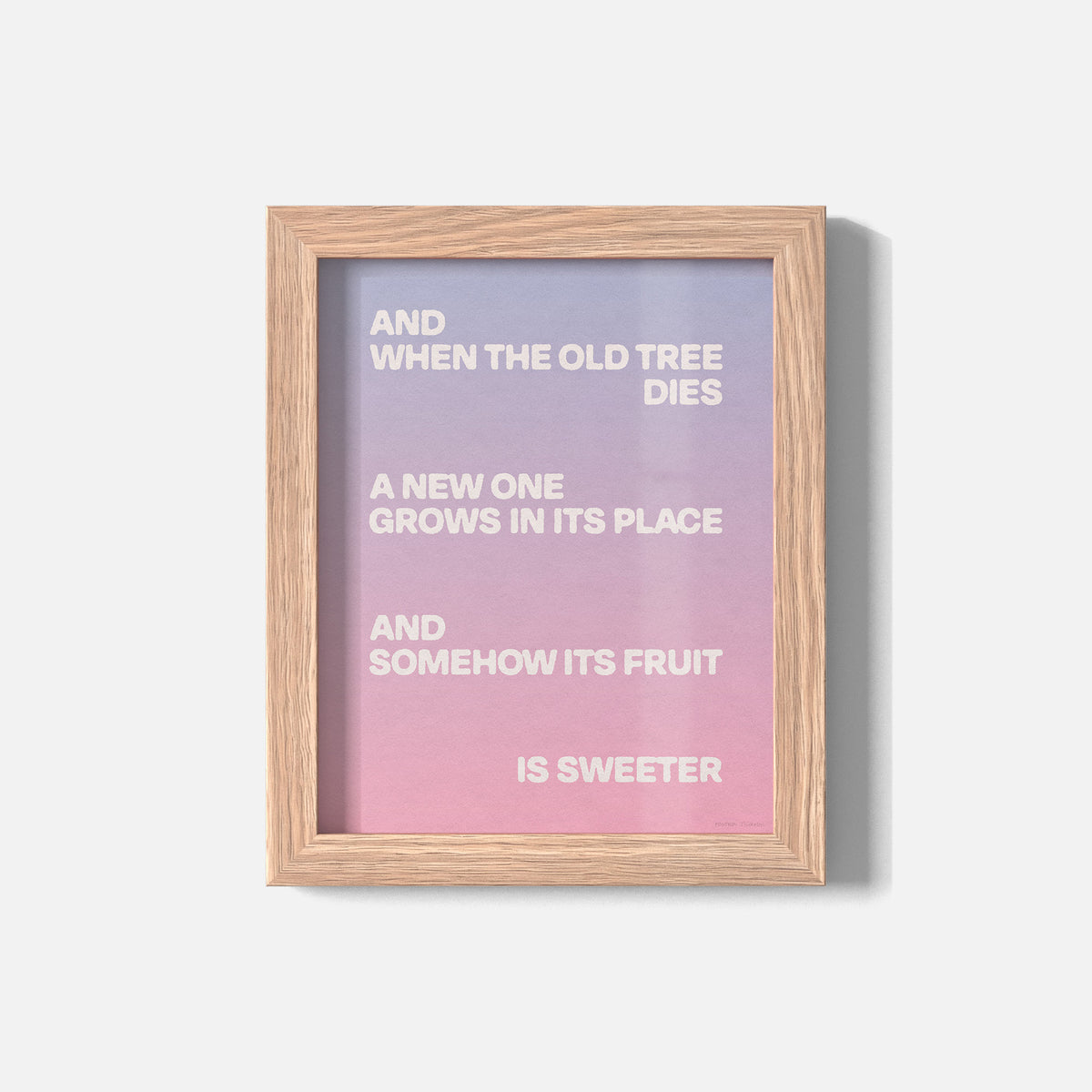TREE PRINT