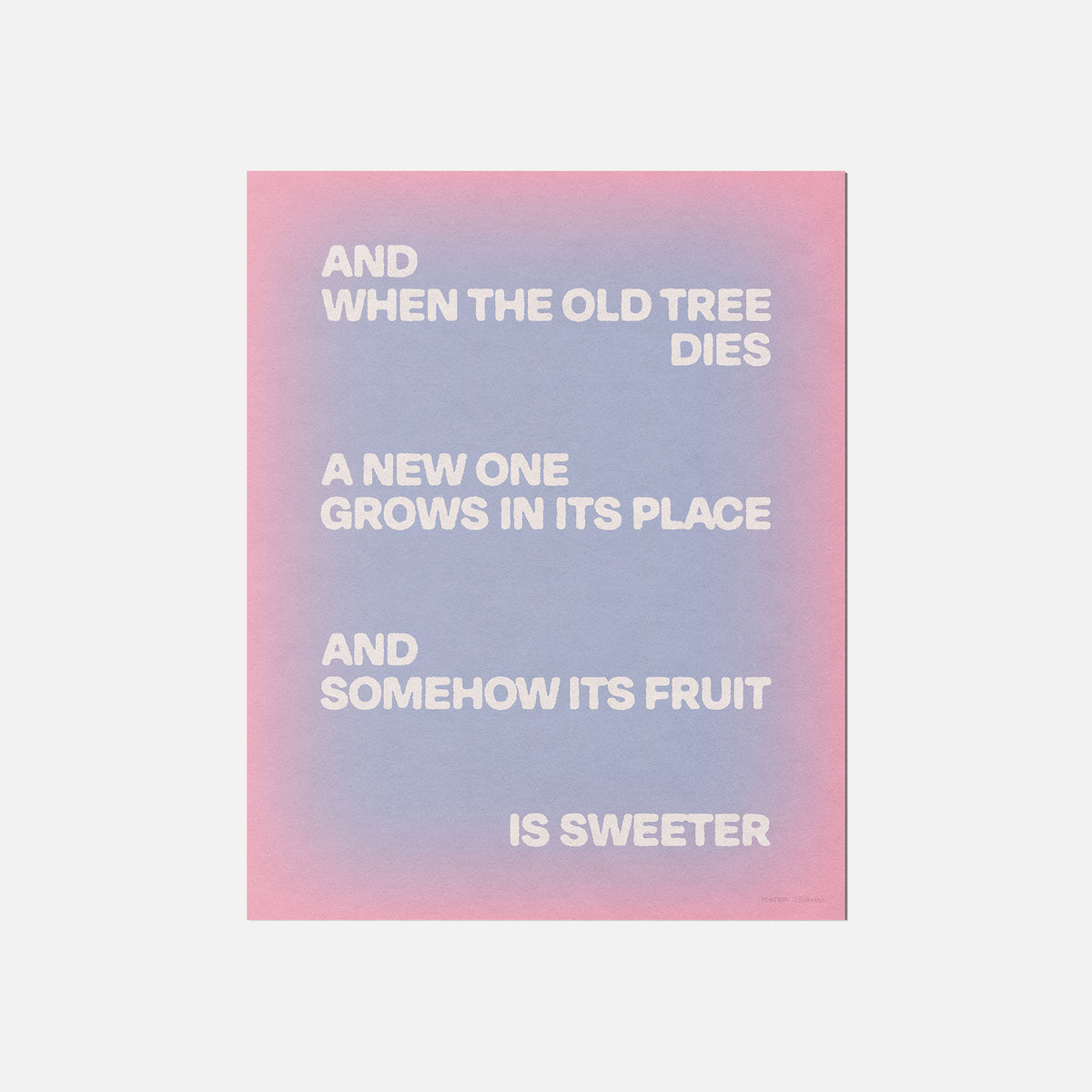 TREE PRINT