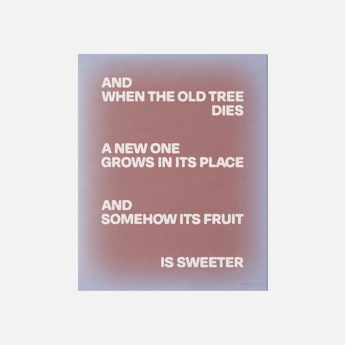 TREE PRINT