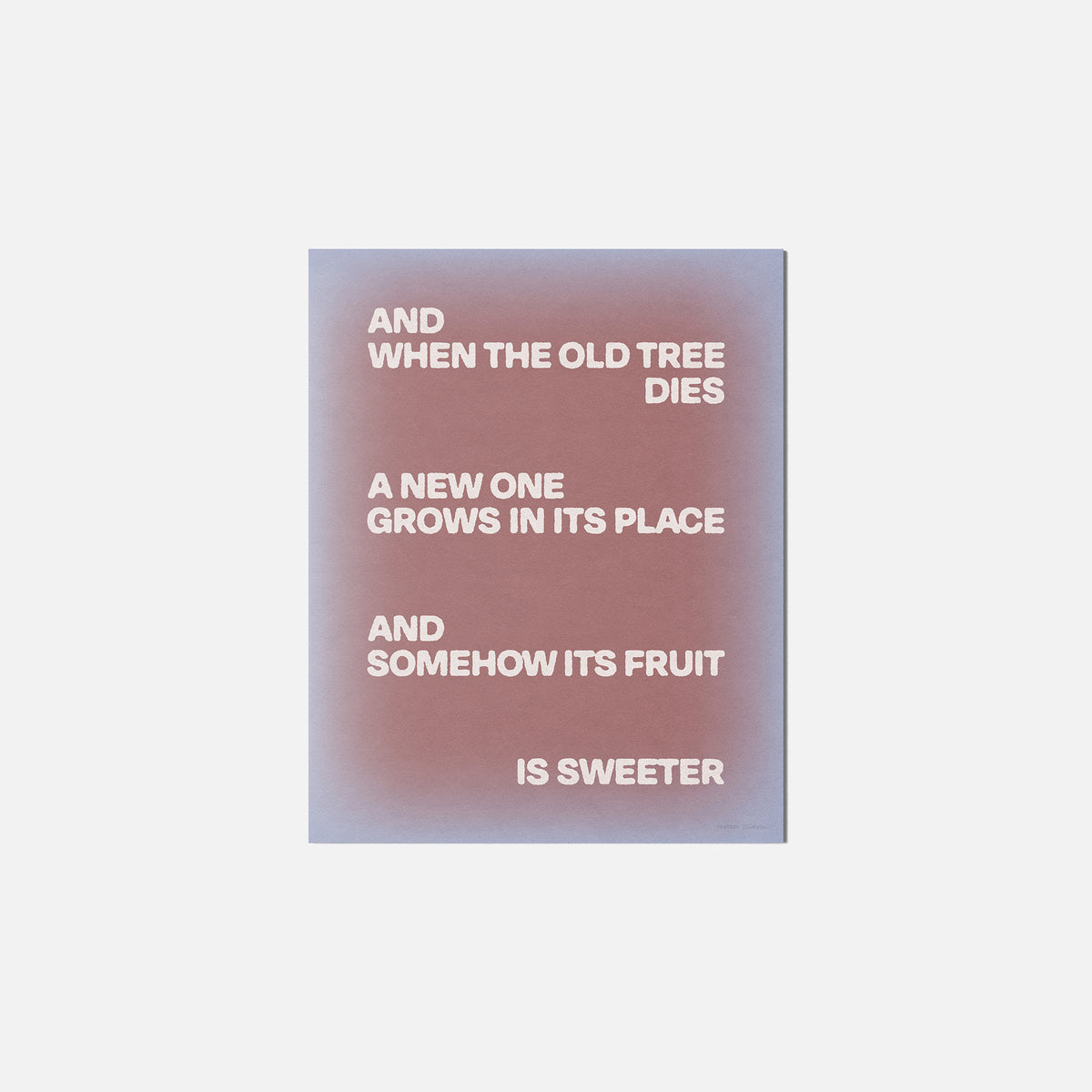 TREE PRINT