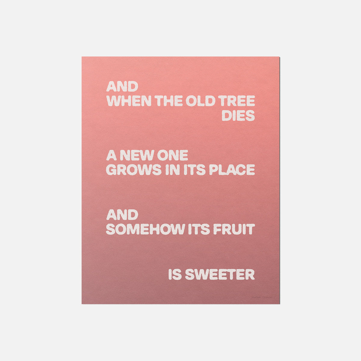 TREE PRINT