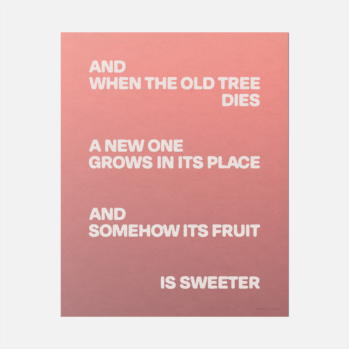 TREE PRINT
