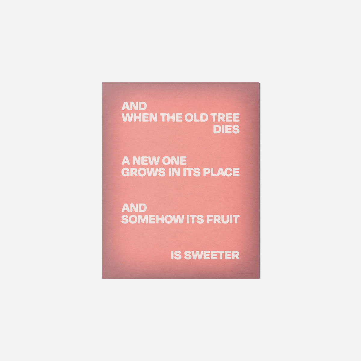 TREE PRINT