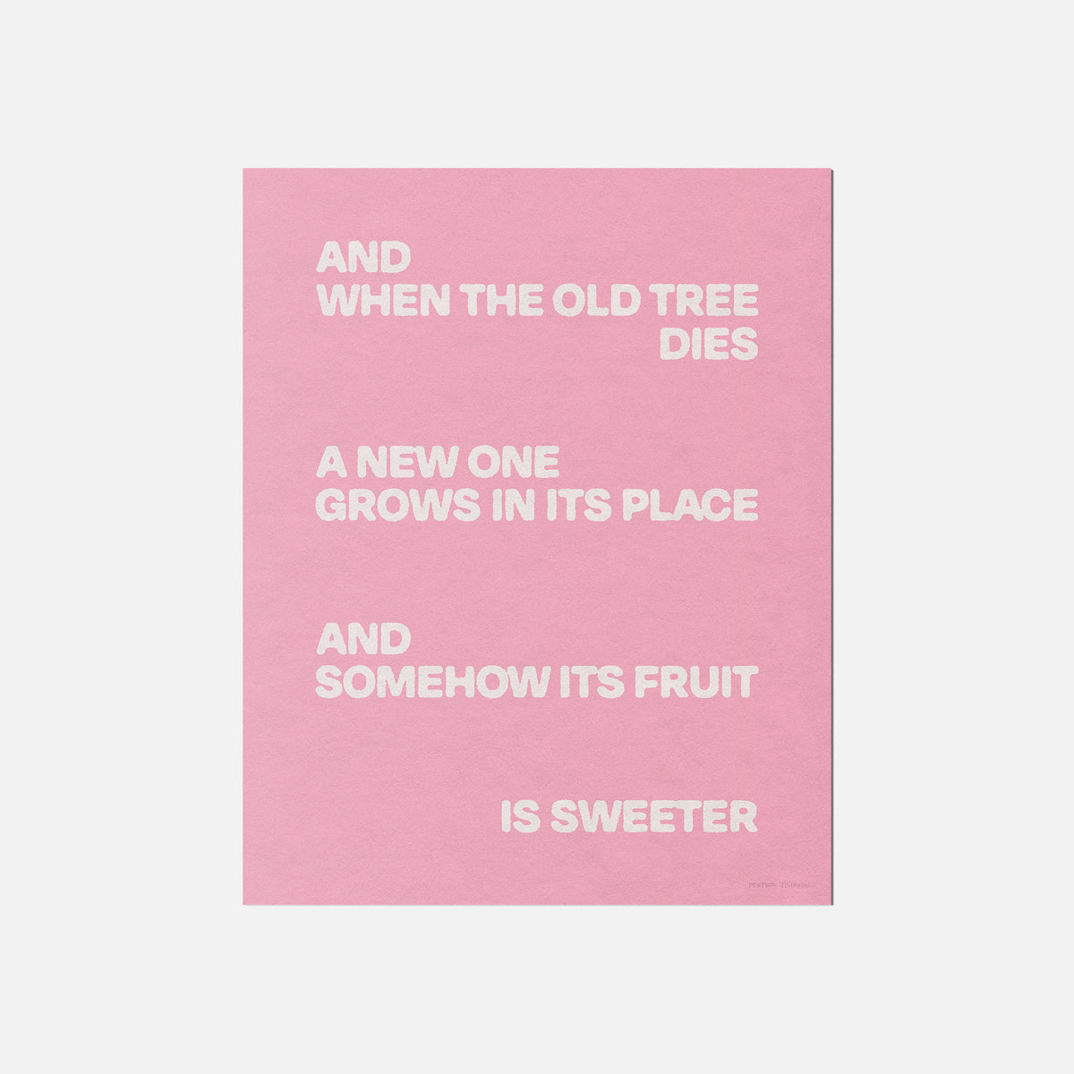 TREE PRINT