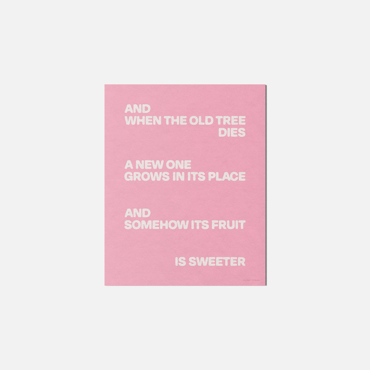 TREE PRINT