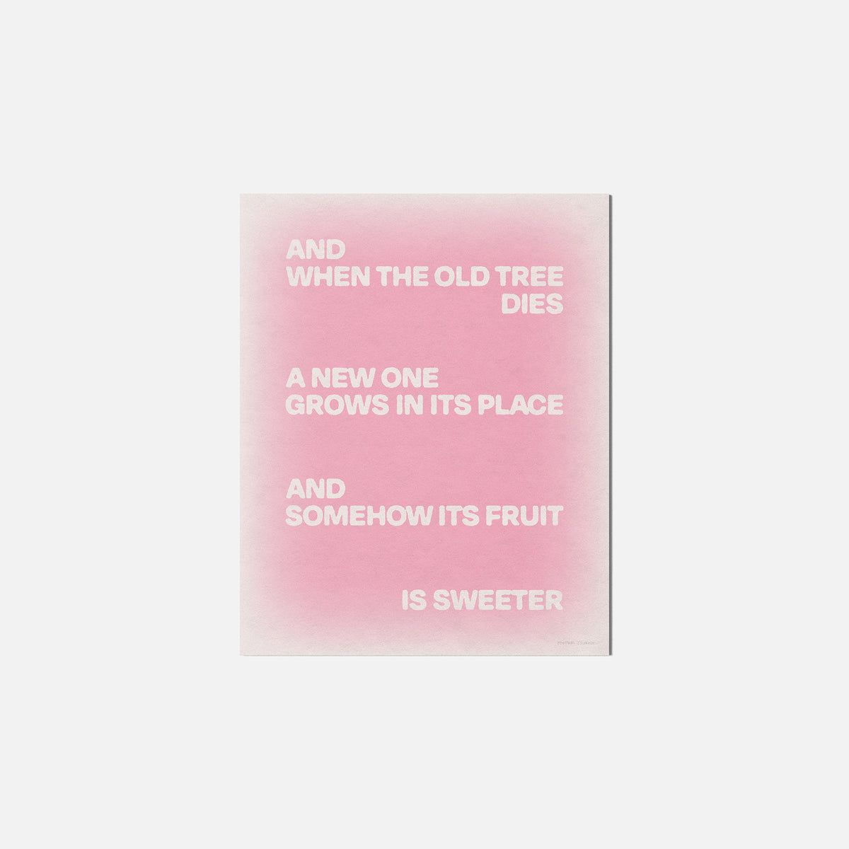 TREE PRINT