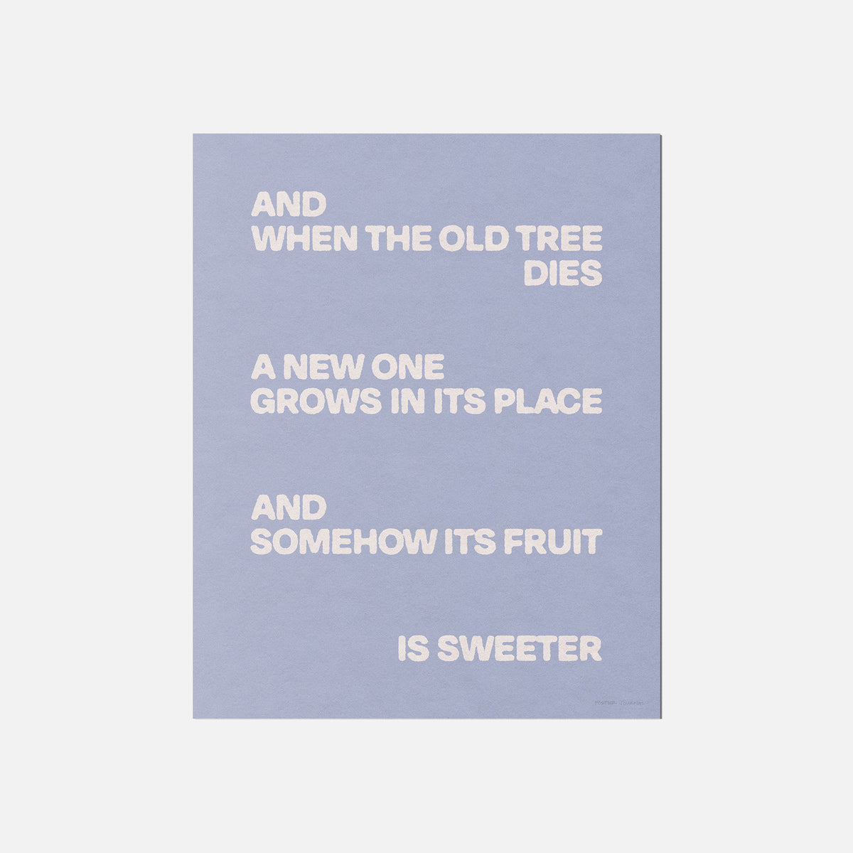 TREE PRINT